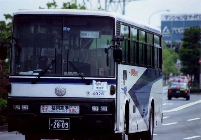 scene-B 西鉄高速バス写真集 福岡空港 空連カラー